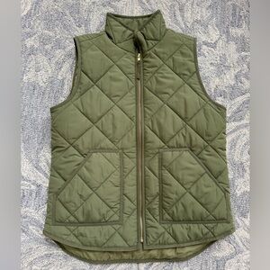 J. Crew Mercantile Army Green Vest size small